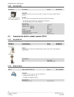 Preview for 10 page of Siemens Cerberus PRO FS720 Components/Spare Parts/Repair Parts