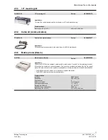 Preview for 11 page of Siemens Cerberus PRO FS720 Components/Spare Parts/Repair Parts