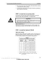 Предварительный просмотр 25 страницы Siemens CERBERUS PYROTRONICS PXL Installation, Operation And Maintenance Manual