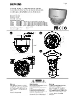 Preview for 1 page of Siemens CFFC1310-LP Instruction Manual