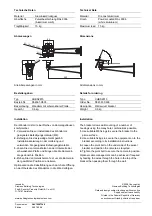 Preview for 2 page of Siemens CHBS2815 Installation Instruction