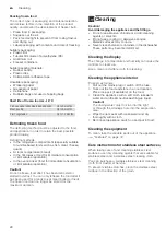 Preview for 22 page of Siemens CI30BP02 User Manual