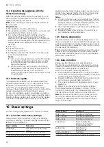 Предварительный просмотр 22 страницы Siemens CM676G0.6 User Manual And Installation Instructions