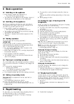 Предварительный просмотр 13 страницы Siemens CM676GB.1 User Manual And Installation Instructions