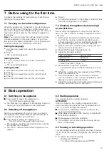 Preview for 13 page of Siemens CM676GB.6B User Manual And Installation Instruction