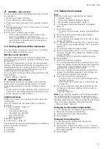 Предварительный просмотр 17 страницы Siemens CM776G1 1B Series User Manual And Installation Instructions