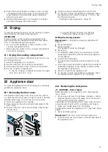 Предварительный просмотр 27 страницы Siemens CM776G1 1B Series User Manual And Installation Instructions