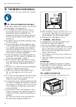 Предварительный просмотр 42 страницы Siemens CM776G1 1B Series User Manual And Installation Instructions