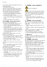 Предварительный просмотр 4 страницы Siemens CM778GN 1B Series User Manual And Installation Instructions