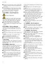 Предварительный просмотр 4 страницы Siemens CM778GN.1B User Manual And Installation Instructions