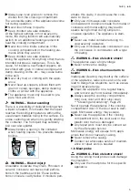 Предварительный просмотр 5 страницы Siemens CM778GN.1B User Manual And Installation Instructions