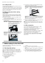 Предварительный просмотр 12 страницы Siemens CM778GN.1B User Manual And Installation Instructions