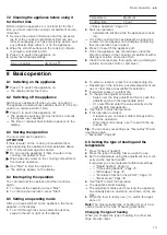 Предварительный просмотр 13 страницы Siemens CM778GN.1B User Manual And Installation Instructions