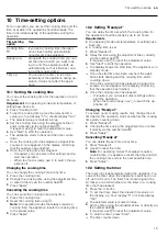 Предварительный просмотр 15 страницы Siemens CM778GN.1B User Manual And Installation Instructions