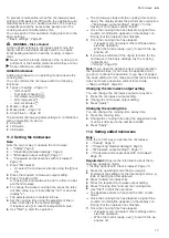 Предварительный просмотр 17 страницы Siemens CM778GN.1B User Manual And Installation Instructions