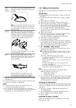 Предварительный просмотр 19 страницы Siemens CM778GN.1B User Manual And Installation Instructions