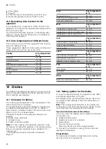 Предварительный просмотр 20 страницы Siemens CM778GN.1B User Manual And Installation Instructions