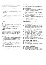 Предварительный просмотр 37 страницы Siemens CM778GN.1B User Manual And Installation Instructions