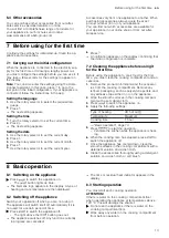 Preview for 13 page of Siemens CM836GP.6 User Manual And Installation Instructions