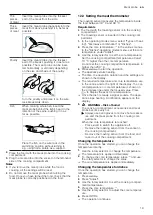 Preview for 19 page of Siemens CM836GP.6 User Manual And Installation Instructions