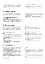 Preview for 22 page of Siemens CM836GP.6 User Manual And Installation Instructions