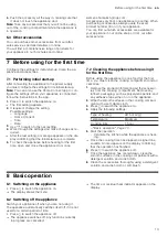 Preview for 13 page of Siemens CM976GM.1B User Manual And Installation Instructions