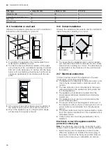 Preview for 46 page of Siemens CM976GM.1B User Manual And Installation Instructions