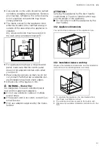 Предварительный просмотр 51 страницы Siemens CN878G4.6B User Manual And Installation Instructions