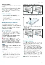 Предварительный просмотр 21 страницы Siemens CO265AGS0W Instruction Manual