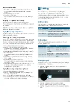 Предварительный просмотр 19 страницы Siemens CO565AGS0W Instruction Manual