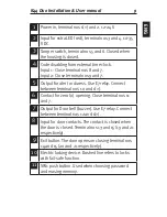 Preview for 9 page of Siemens Codelock K44 Duo Installation & User Manual