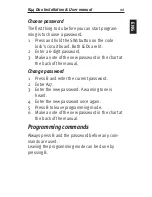 Preview for 11 page of Siemens Codelock K44 Duo Installation & User Manual