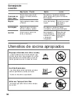 Preview for 56 page of Siemens Cooktop Operating Instructions Manual