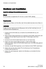 Preview for 10 page of Siemens CP 1612 A2 Operating Instructions Manual