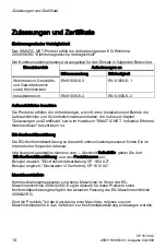 Preview for 14 page of Siemens CP 1612 A2 Operating Instructions Manual