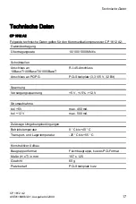 Preview for 17 page of Siemens CP 1612 A2 Operating Instructions Manual