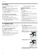 Preview for 28 page of Siemens CS736G1 1 Series User Manual And Installation Instructions