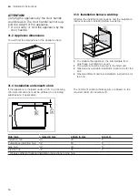 Предварительный просмотр 54 страницы Siemens CS958GC.1 User Manual And Installation Instructions