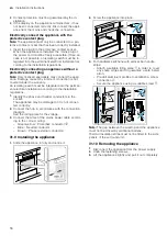 Предварительный просмотр 56 страницы Siemens CS958GC.1 User Manual And Installation Instructions