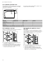 Предварительный просмотр 54 страницы Siemens CS958GD 1 Series User Manual And Installation Instructions