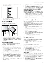 Предварительный просмотр 55 страницы Siemens CS958GD 1 Series User Manual And Installation Instructions