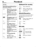 Предварительный просмотр 27 страницы Siemens CT56 User Manual