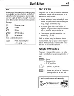 Предварительный просмотр 42 страницы Siemens CT56 User Manual