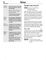 Предварительный просмотр 71 страницы Siemens CT56 User Manual