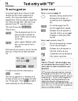 Предварительный просмотр 79 страницы Siemens CT56 User Manual