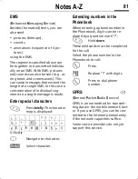 Предварительный просмотр 82 страницы Siemens CT56 User Manual