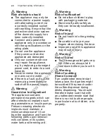 Preview for 40 page of Siemens CT636LE.6 Instruction Manual