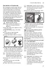 Preview for 47 page of Siemens CT636LES6W Instruction Manual