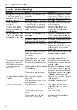 Preview for 54 page of Siemens CT636LES6W Instruction Manual