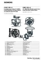 Siemens CVWC1325-LX Installation Instruction preview